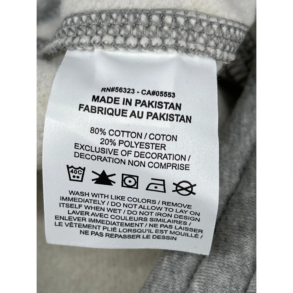 Nike Men's Gray Fleece Jogger Sweatpants Size‎ M Tapered Swoosh Logo